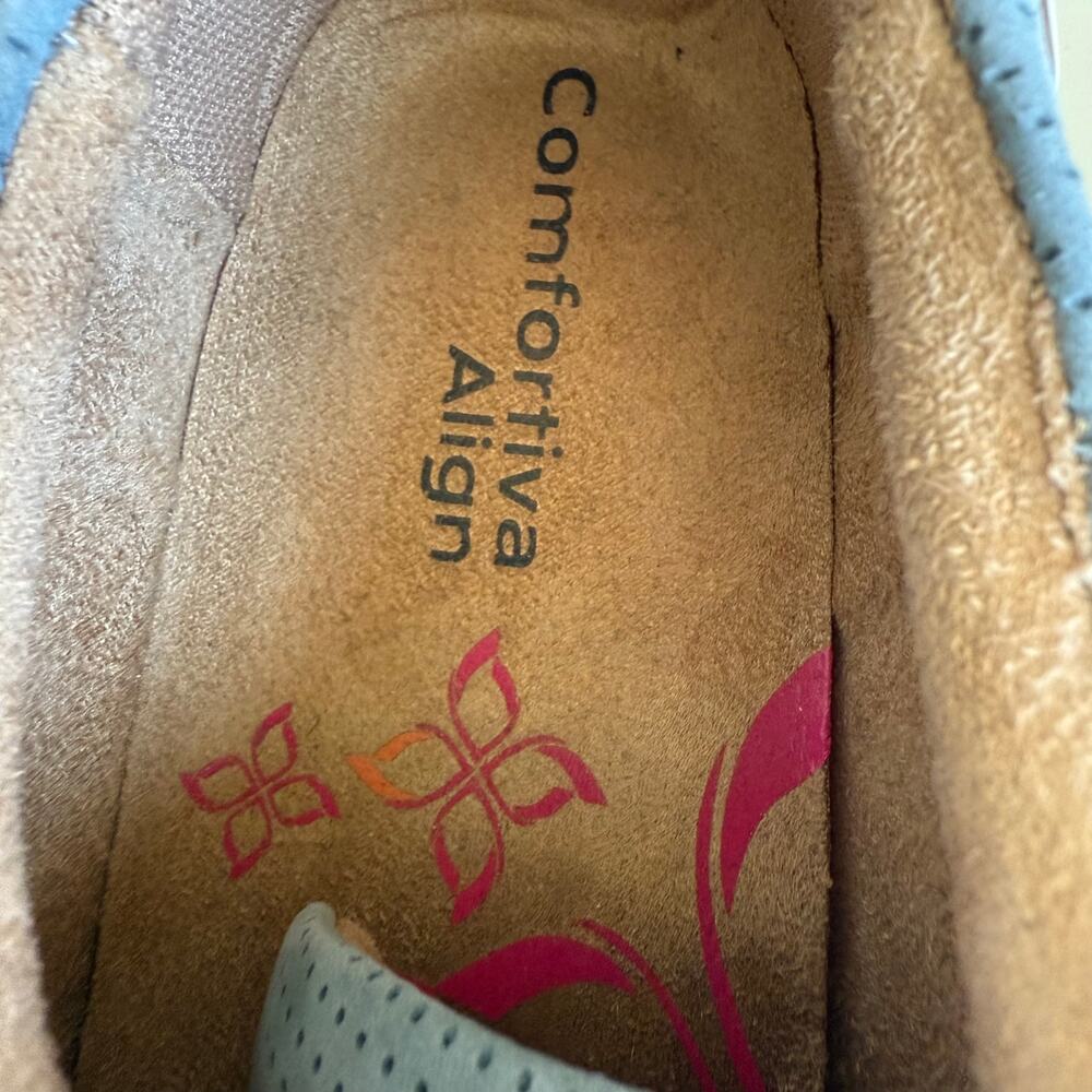 NEW Comfortiva Tacey Slate Blue-Gray Sneakers 6.5 Womens - Picture 7 of 13
